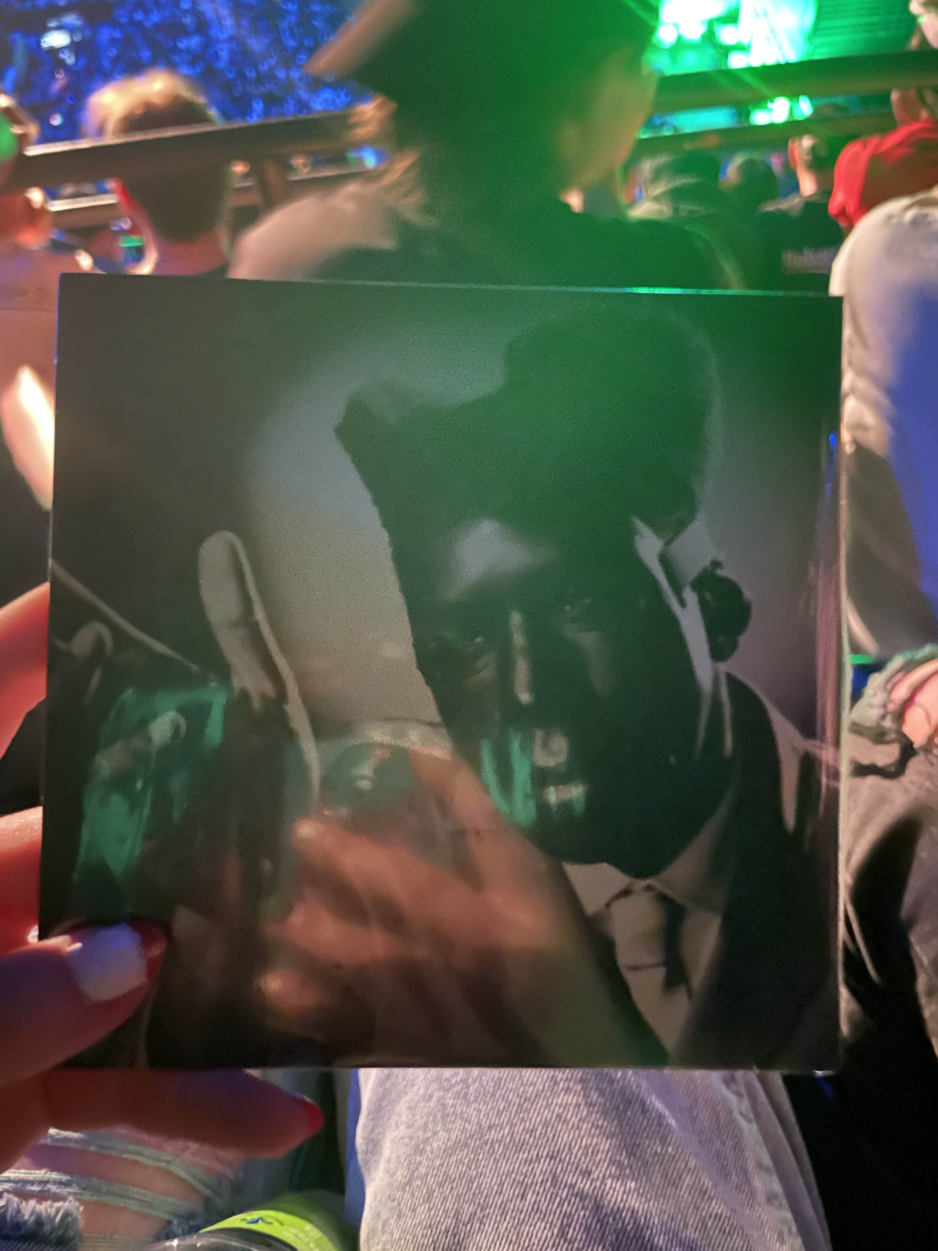 pic of the Chromakopia CD we were able to snatch before the concert started